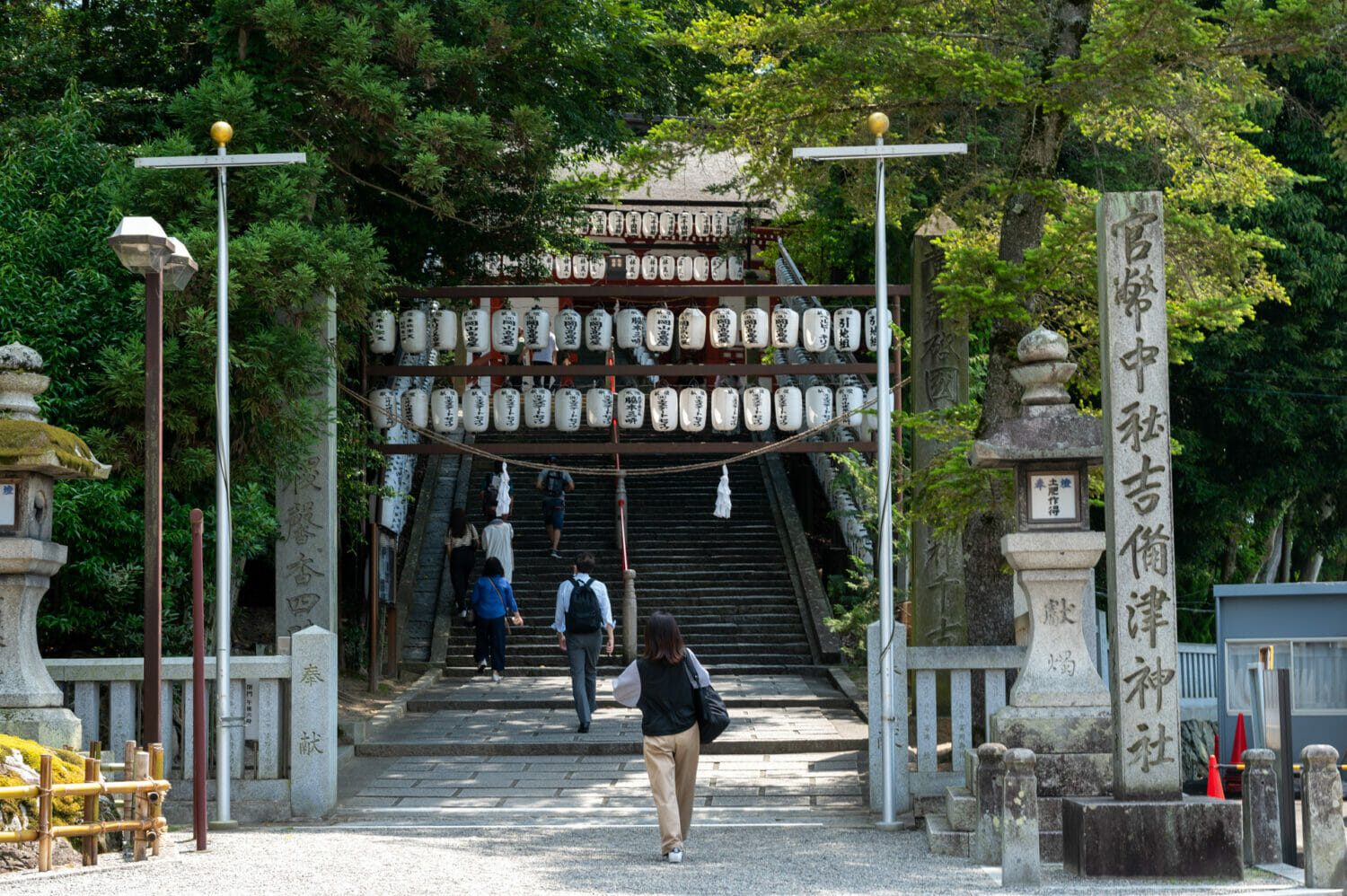 吉備津神社の入口