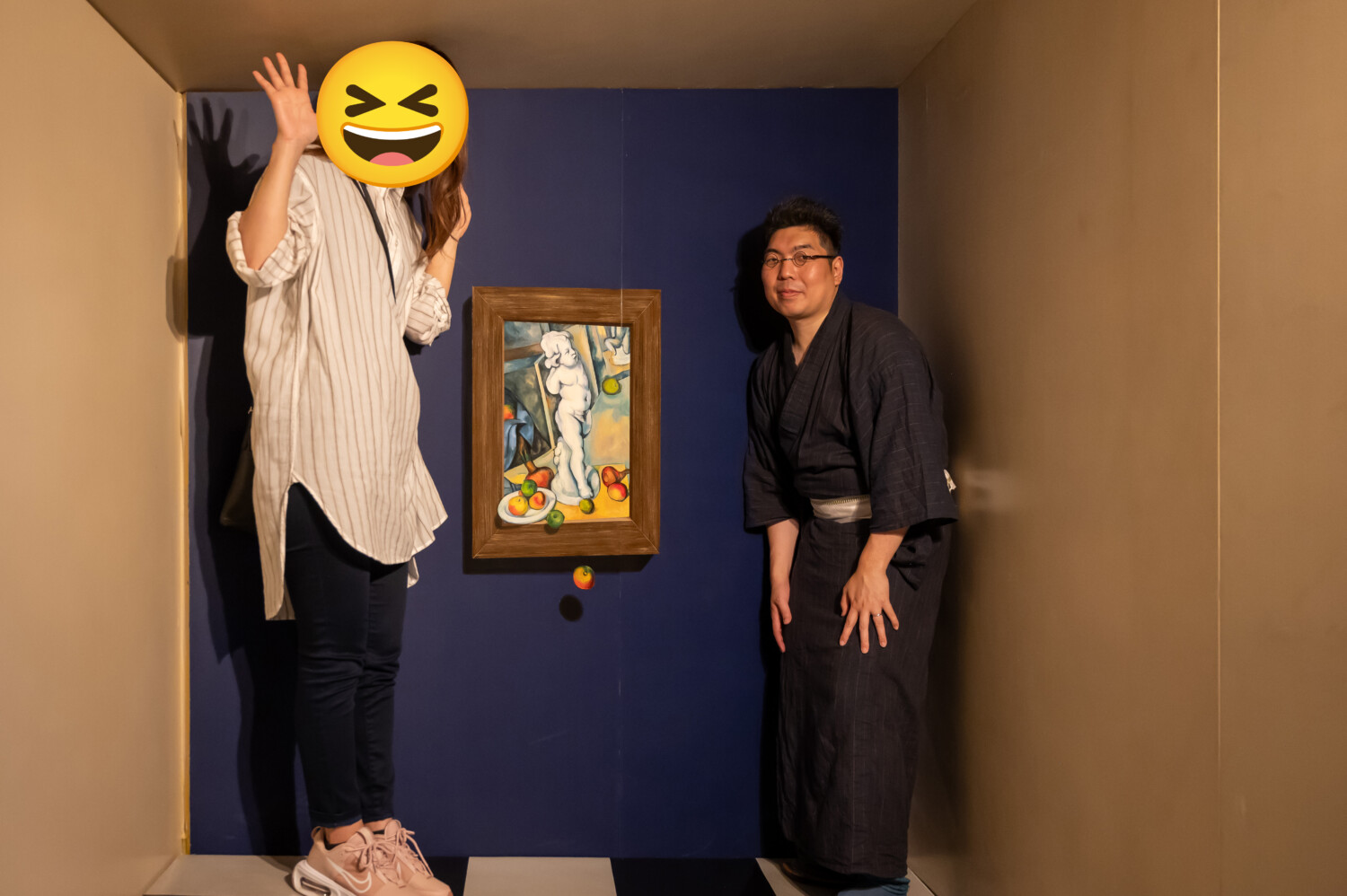 左右で大きさがあべこべに?