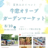 岡山のイベント情報：牛窓オリーブガーデンマーケット
