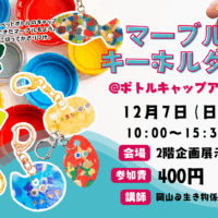 マーブルキーホルダー＠ボトルキャップアート